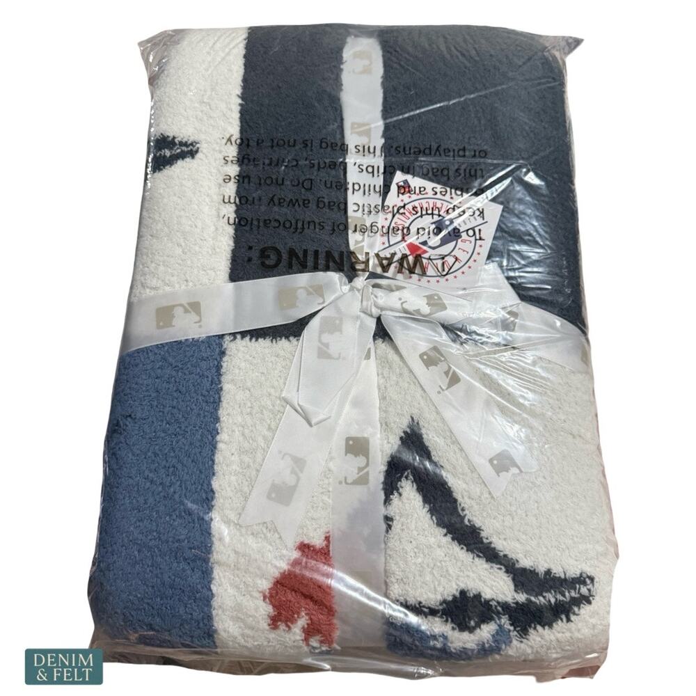 NEW Toronto Blue Jays Buttery Blanket Ombre Check 50x70 MLB Soft Plush‎ Throw - Picture 3 of 6